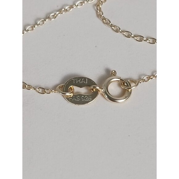 925 Sterling  Two-Tone Rose Gold Champagne Diamond Accent Filigree Butterfly - Picture 5 of 10